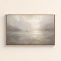 Peace, Be Still — Light Wood floater frame catalog