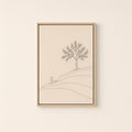 Seed That Moves Mountains — Light Wood floater frame catalog