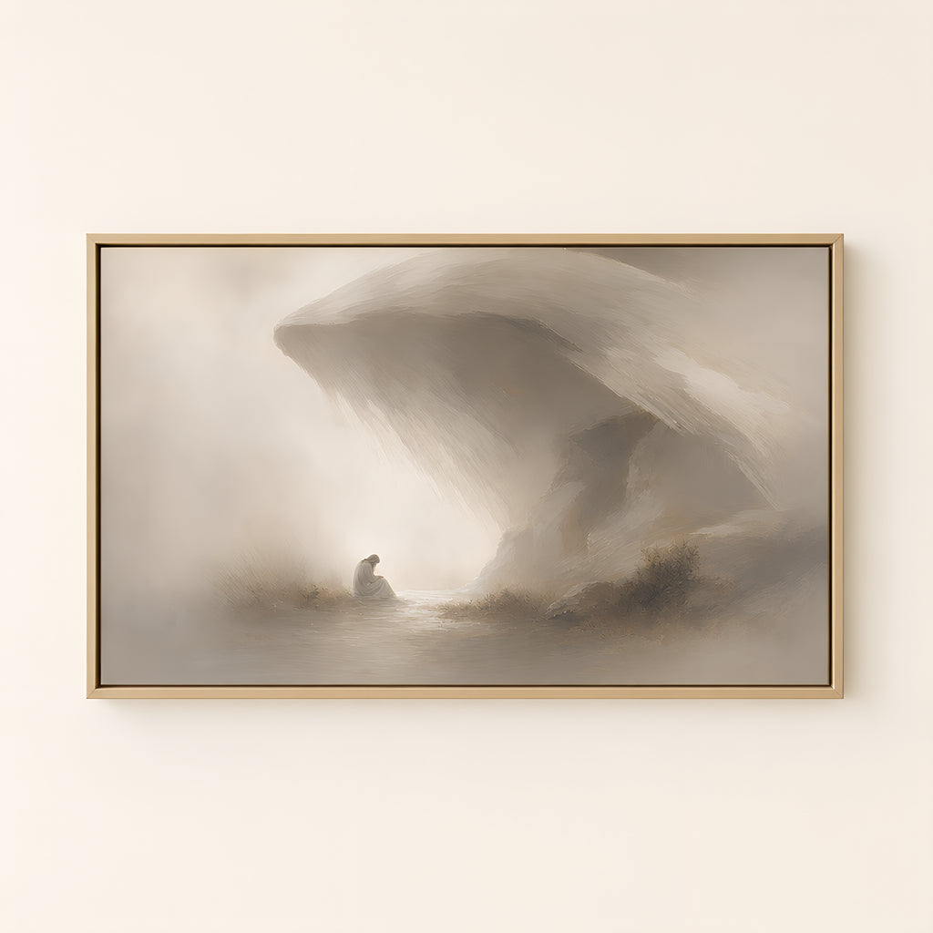 Shelter of the Most High — Light Wood floater frame catalog