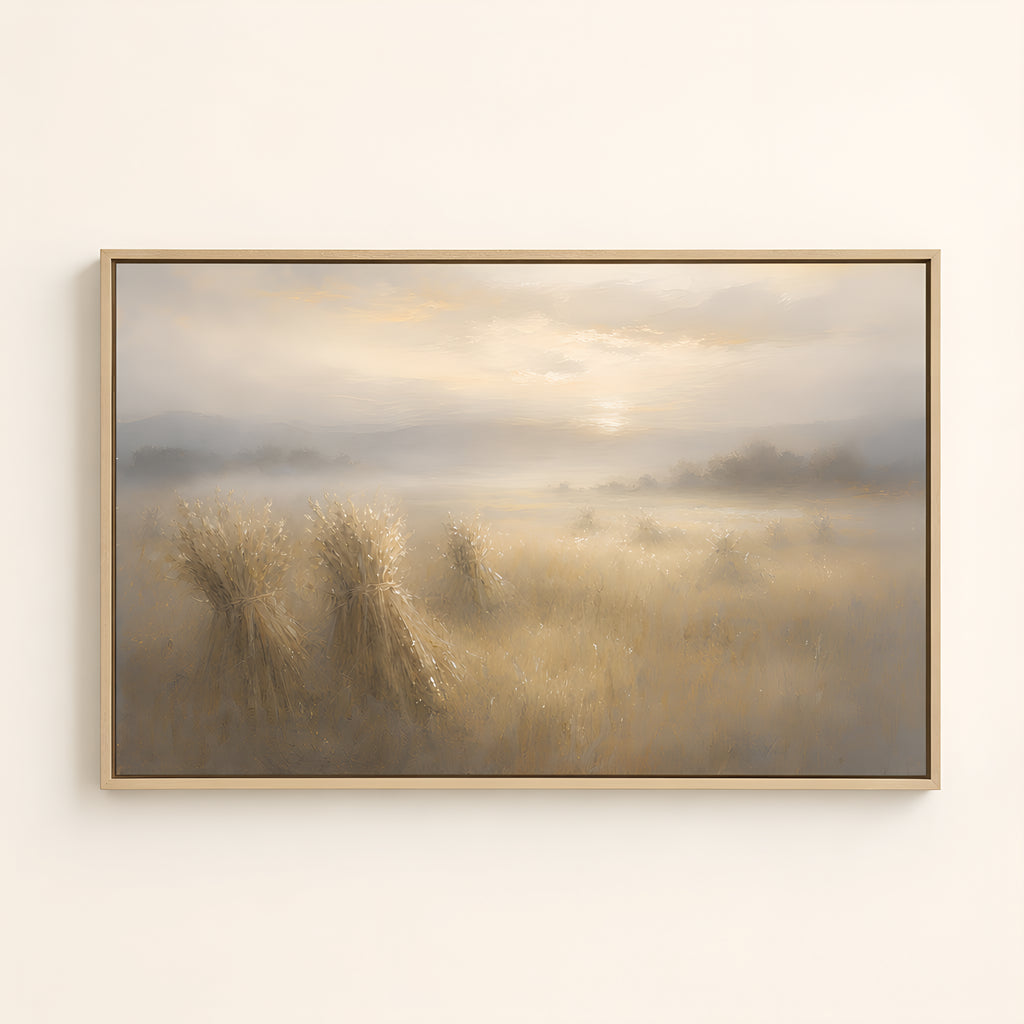 Soft Harvest — Light Wood floater frame catalog