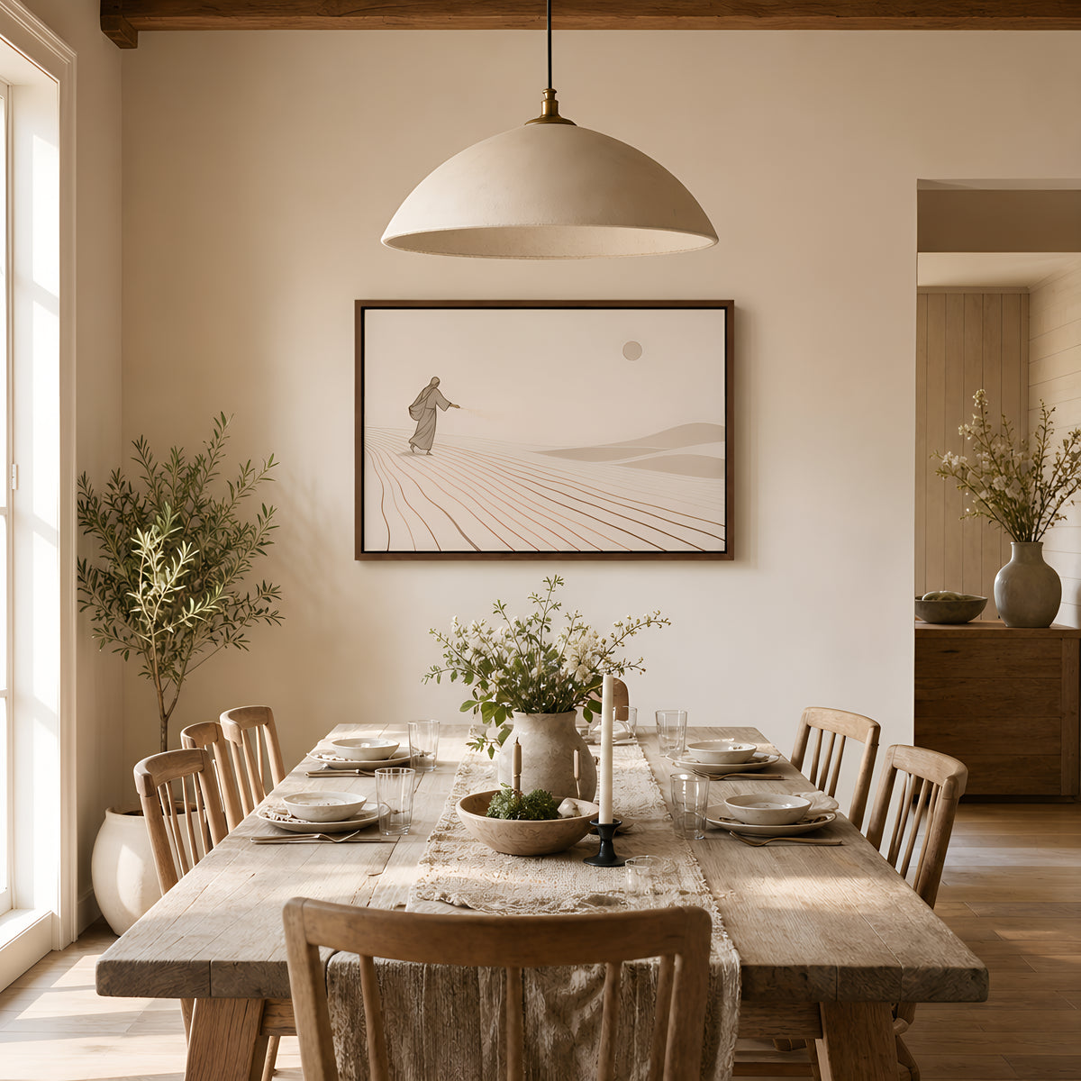The Sower — lifestyle B Brown Wood