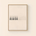 The Ten Virgins — Light Wood floater frame catalog