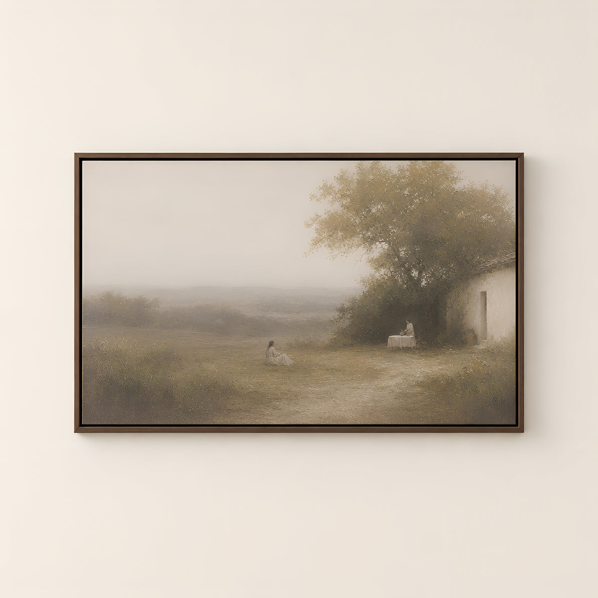 The Better Part — Brown Wood floater frame catalog