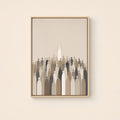 The Multitude — Light Wood floater frame catalog