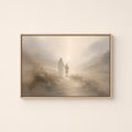 Thou Art With Me — Light Wood floater frame catalog