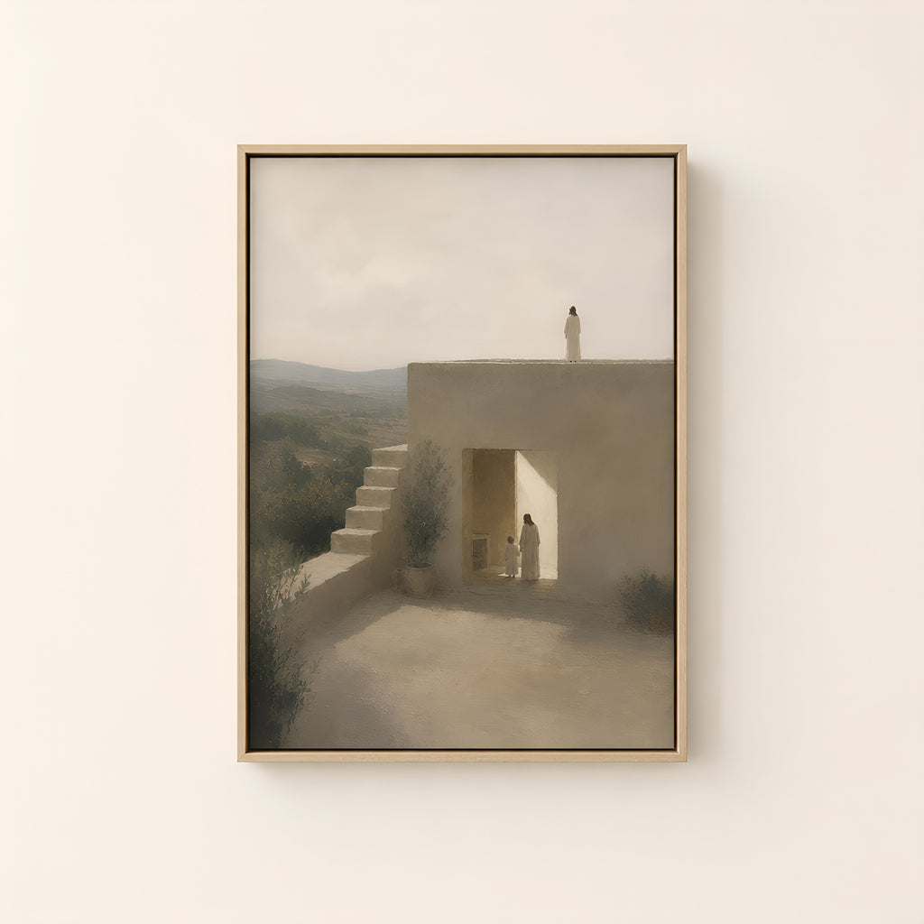 Through the Roof — Light Wood floater frame catalog