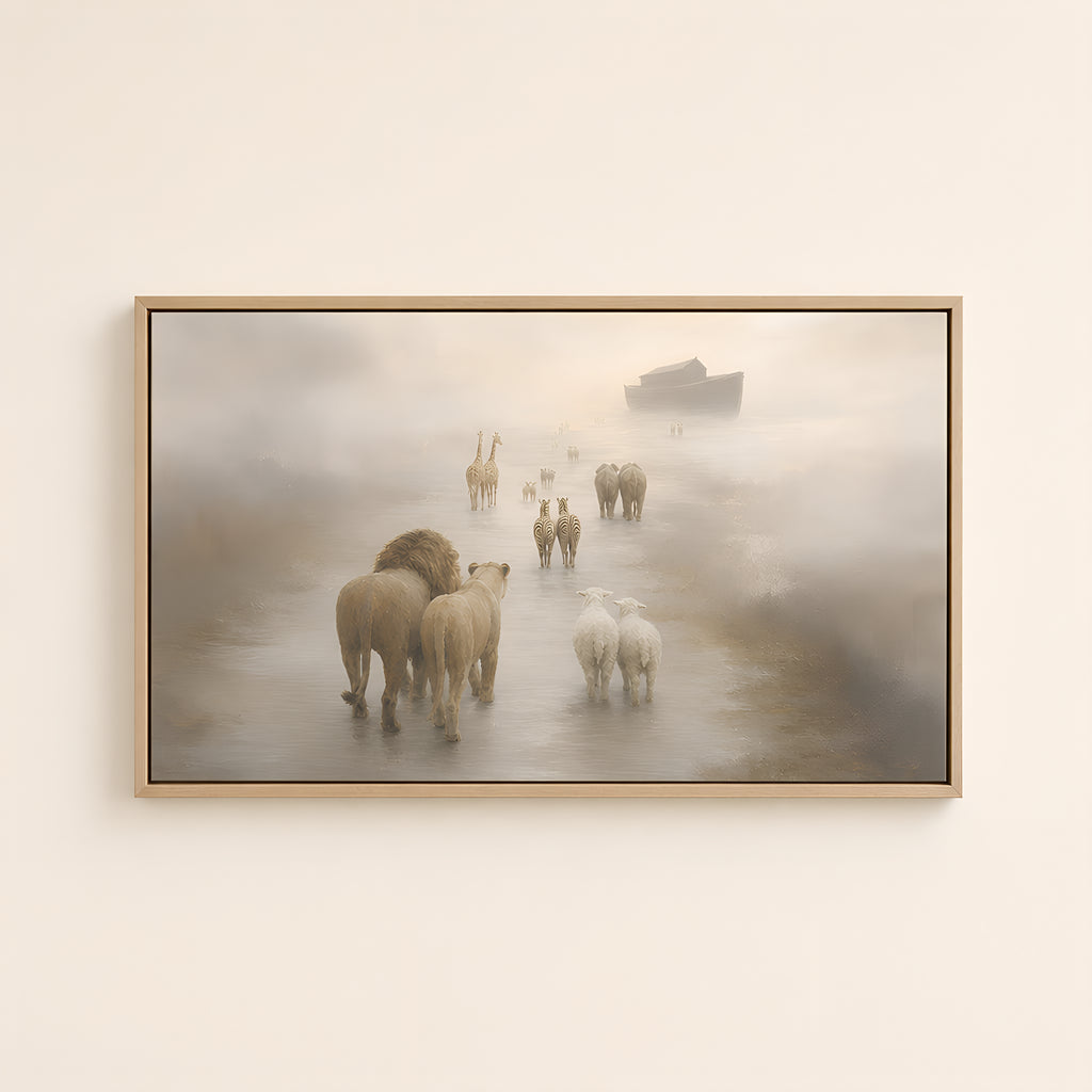 Two by Two — Light Wood floater frame catalog
