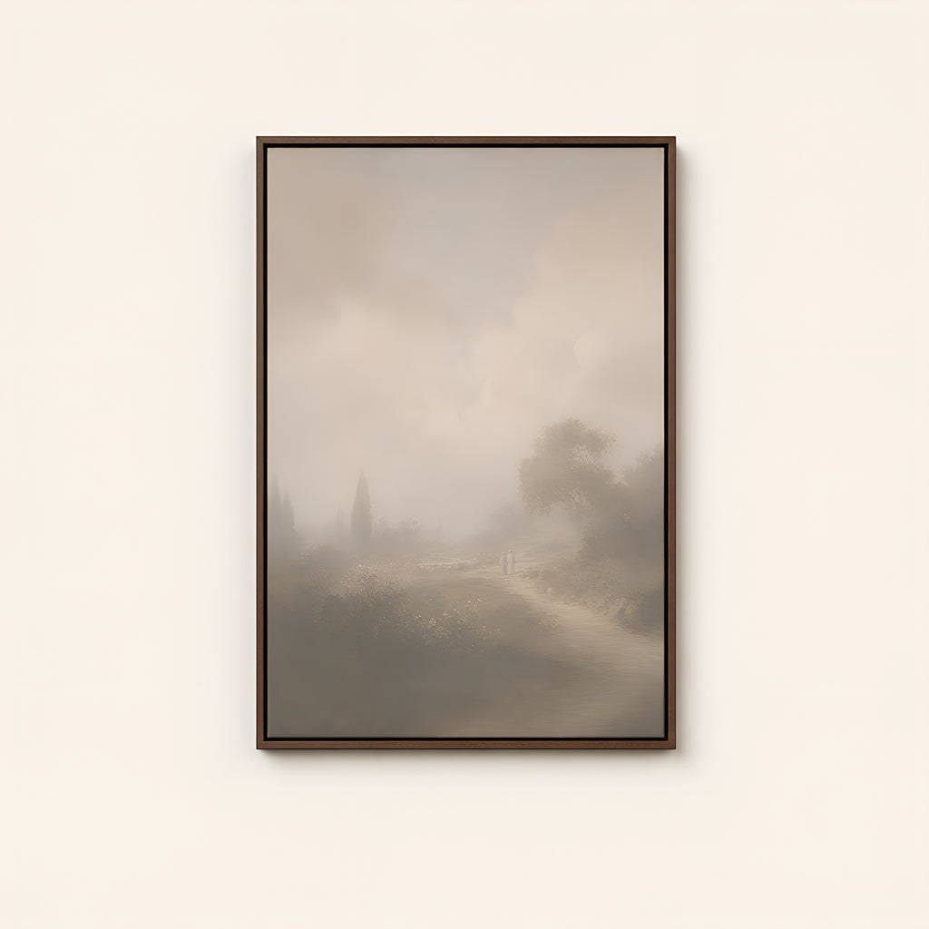 Unless I See — Brown Wood floater frame catalog
