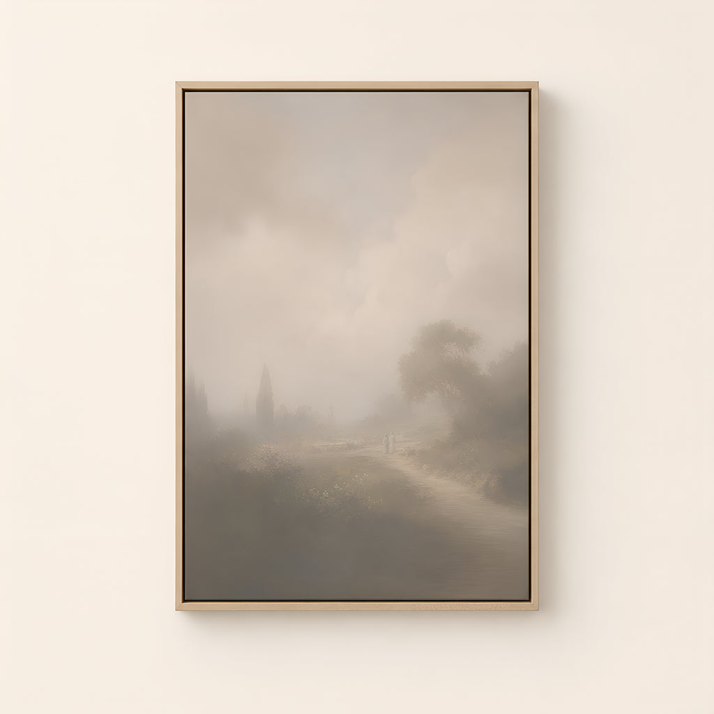 Unless I See — Light Wood floater frame catalog