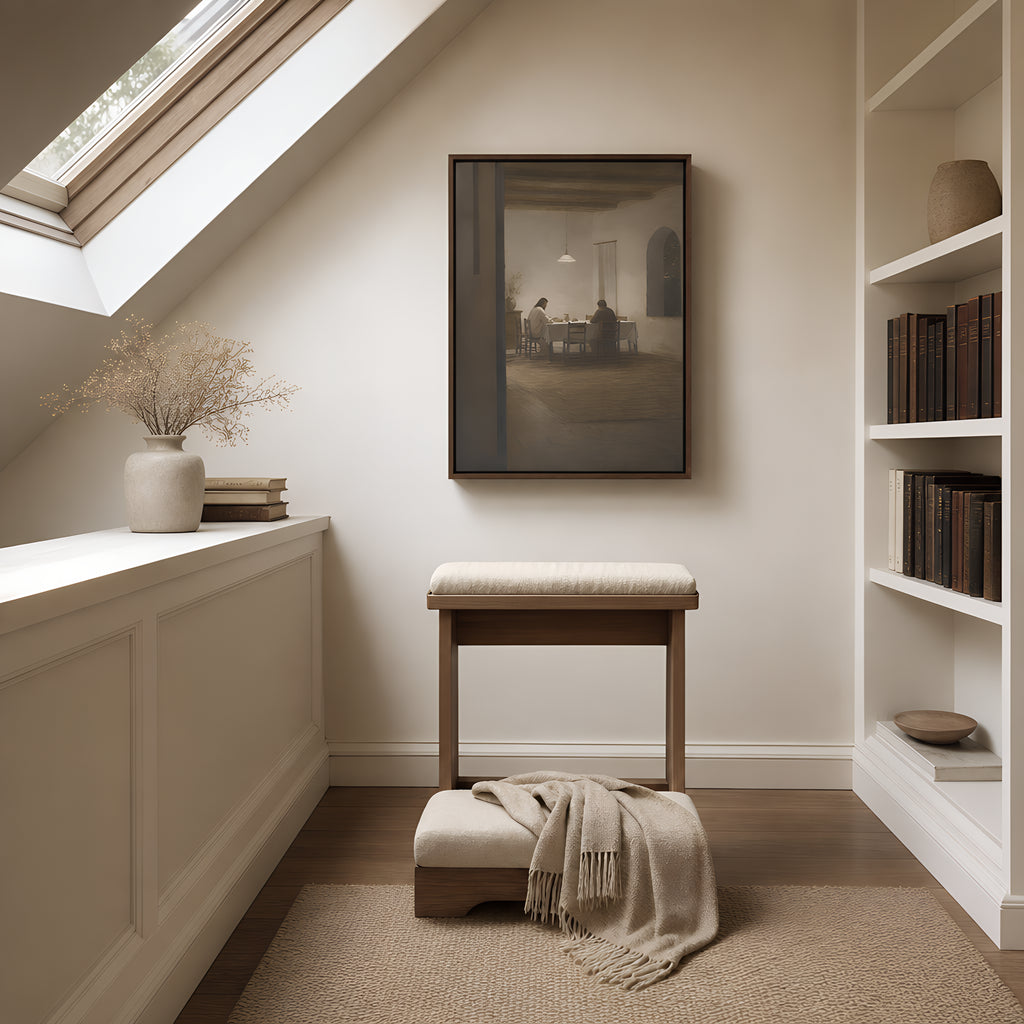 Upper Room — lifestyle B Brown Wood