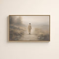 Walk Humbly — Light Wood floater frame catalog
