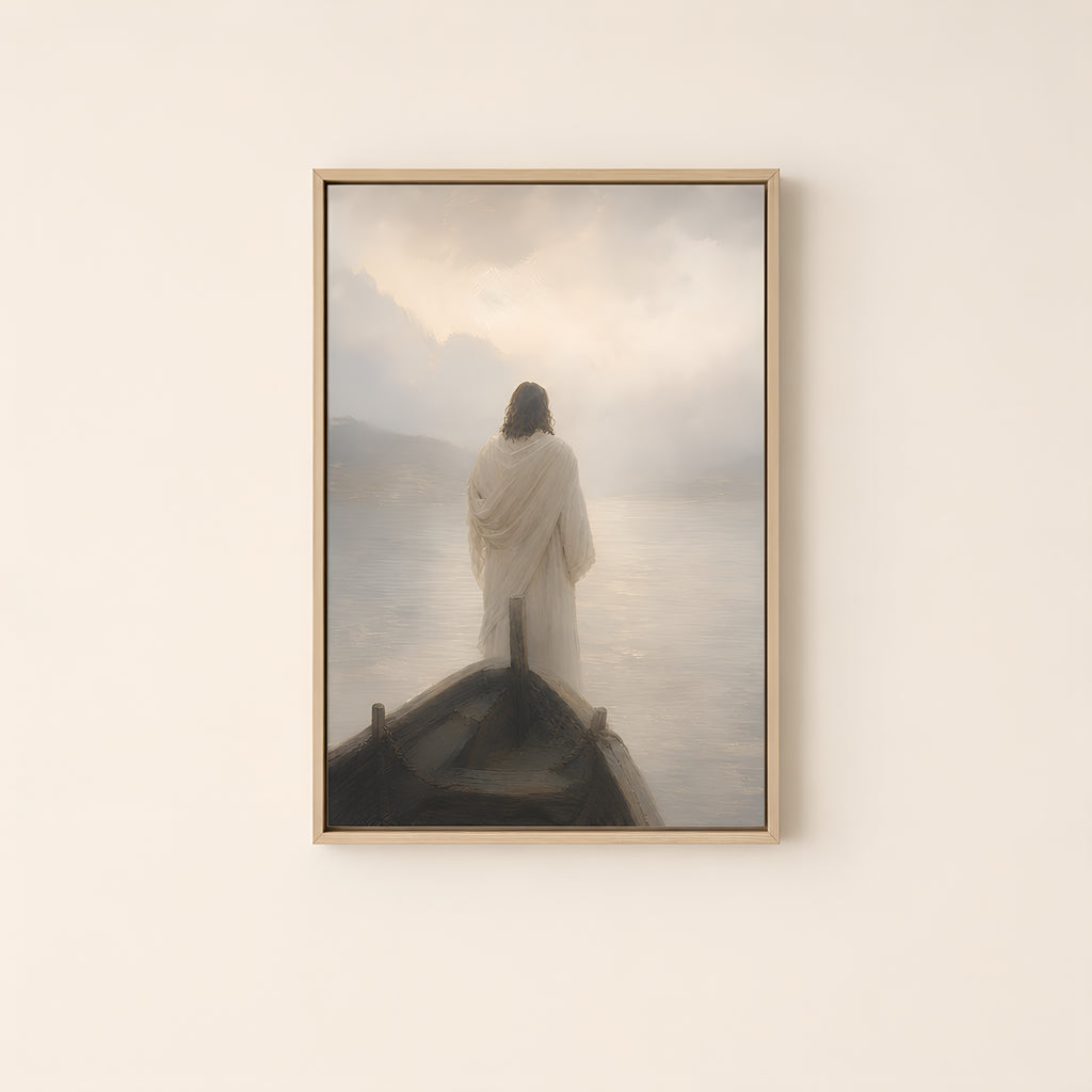 What Manner of Man — Light Wood floater frame catalog