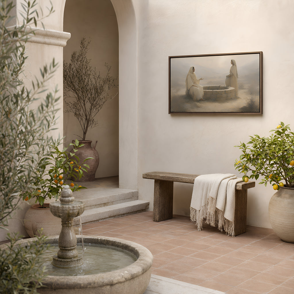 Woman at the Well — lifestyle B Brown Wood